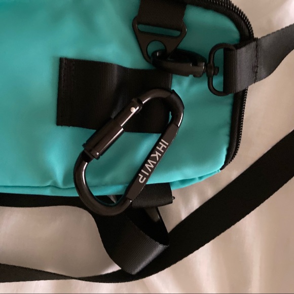 🎁Travel purse, teal, adjustable with ring for keys - Picture 3 of 7
